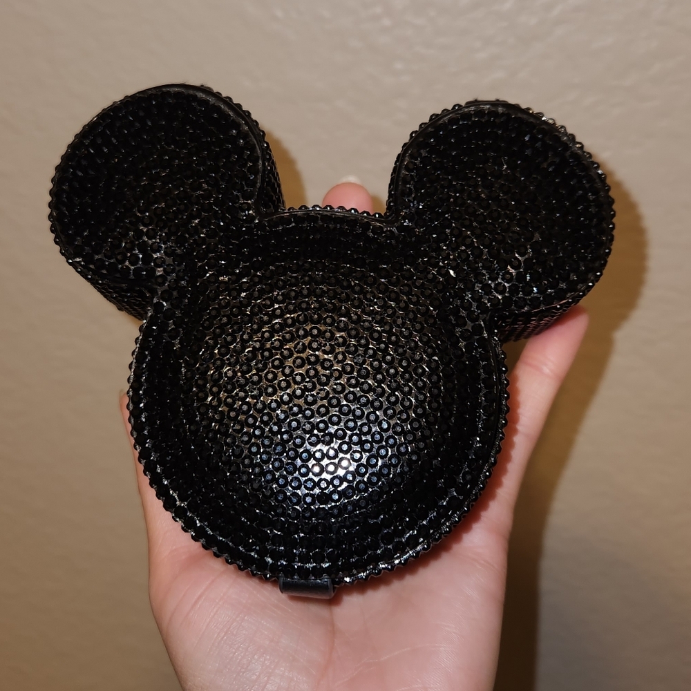 Baublebar x Disney Mickey Mouse Small Black Rhinestone Jewelry Case